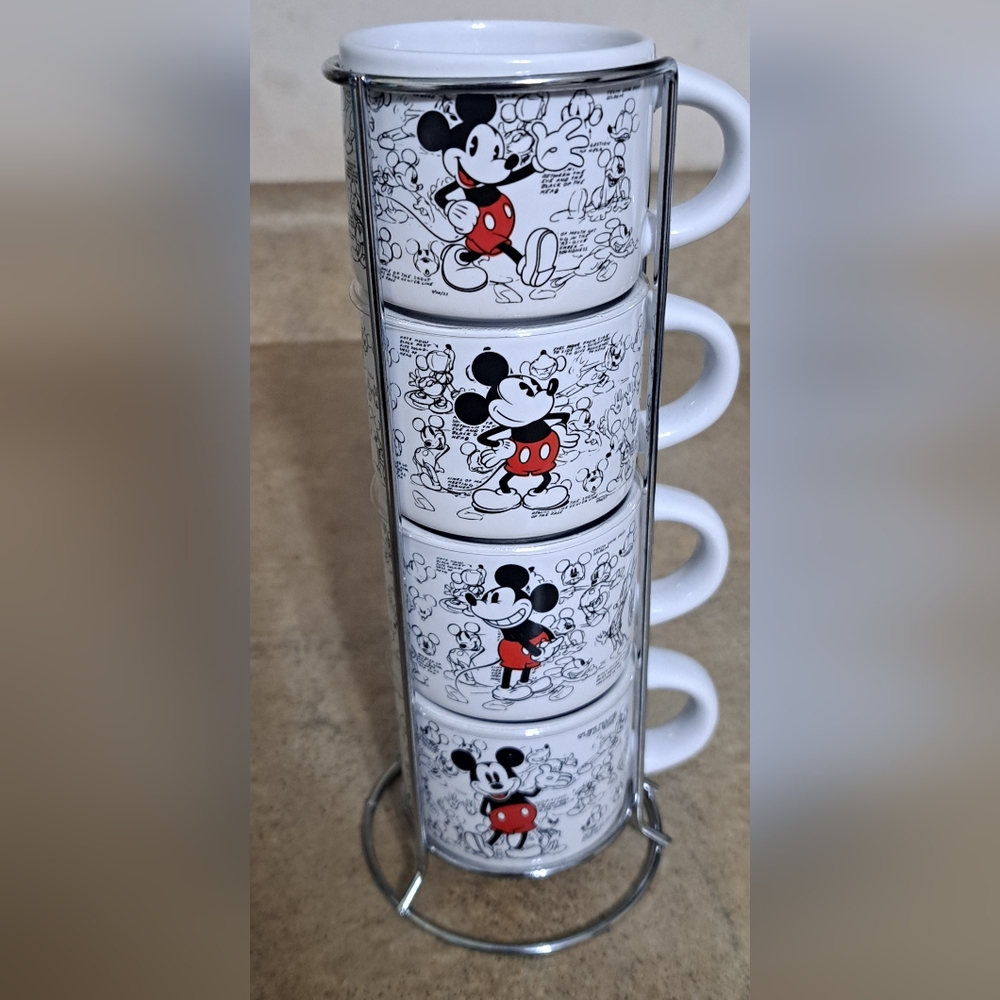 2024 Mickey 4 Mini Cup Set